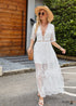 Boho V-neck Sleeveless Dress